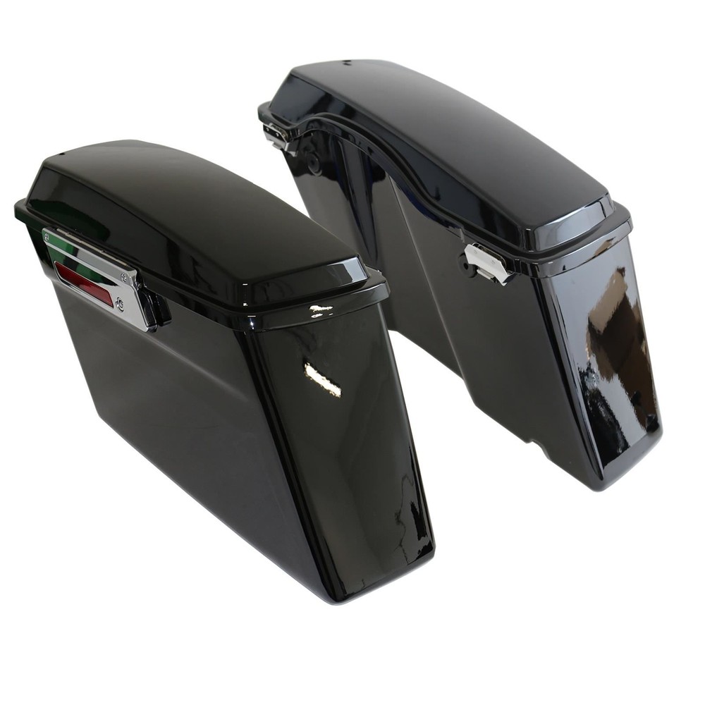 Panniers w/Locks for Harley-Davidson FLHTCU 02-02