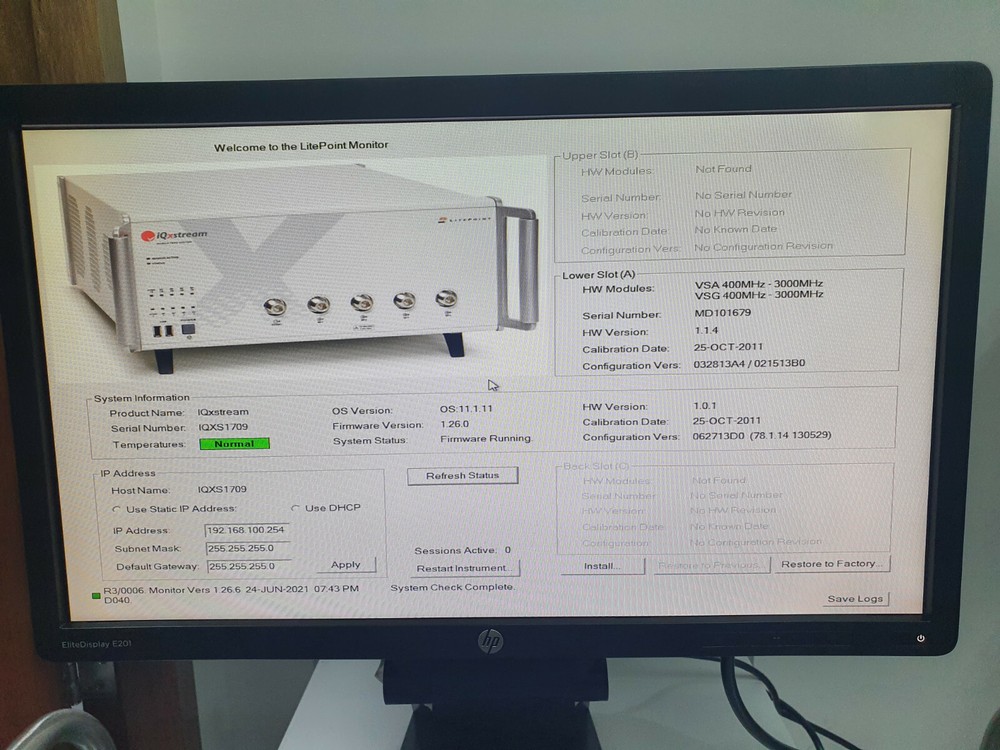 LitePoint IQxstream Multi-DUT Cellular Test System