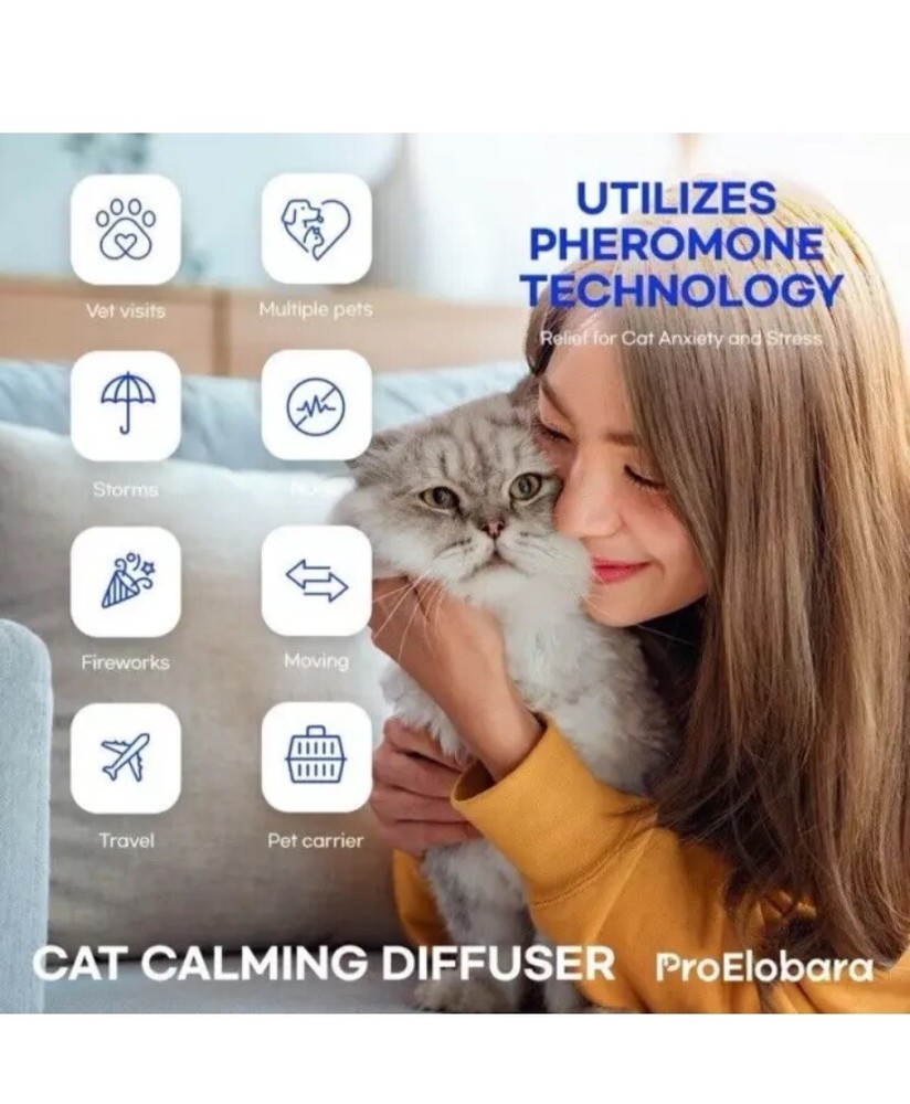 Cat Calming Pheromone Diffuser: Cat Calming Pheromones Diffusers for Multicat