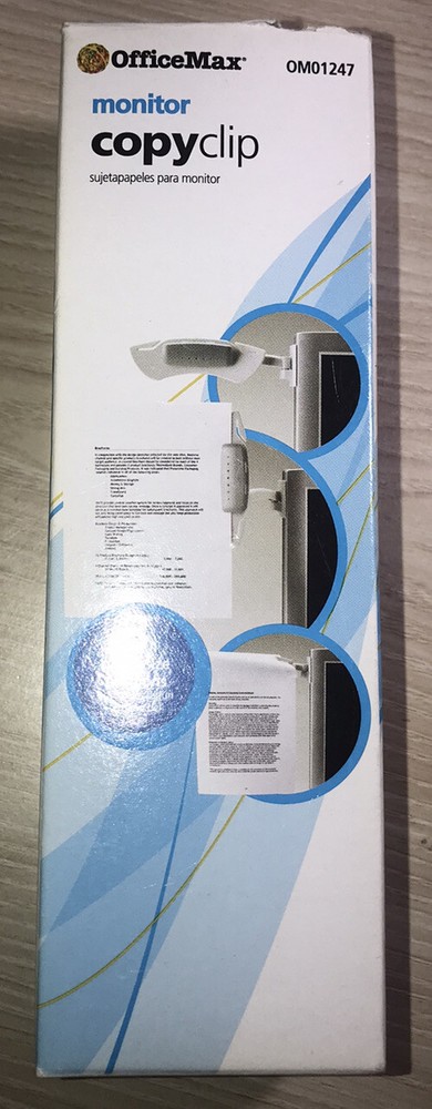 monitor Copyclip/paper Holder