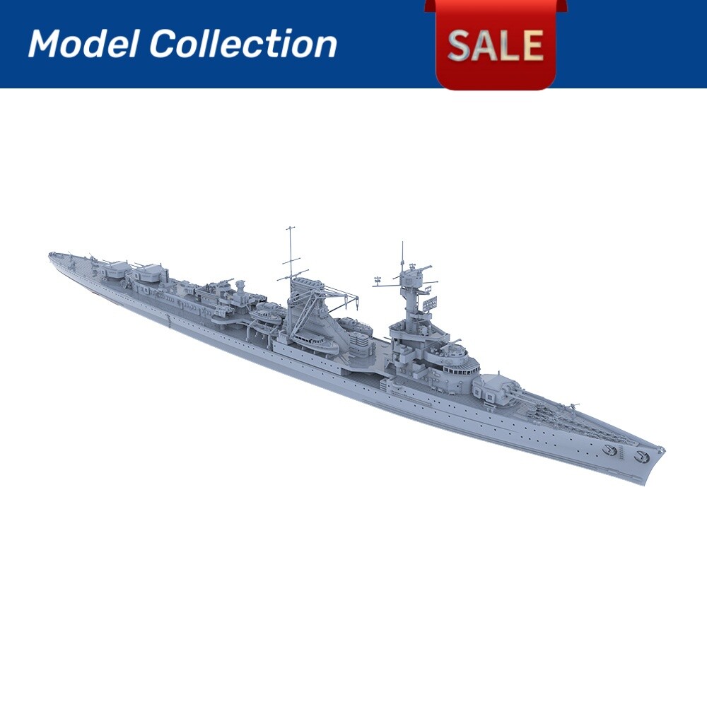 1/300 German KMS Leipzig Light Cruiser
