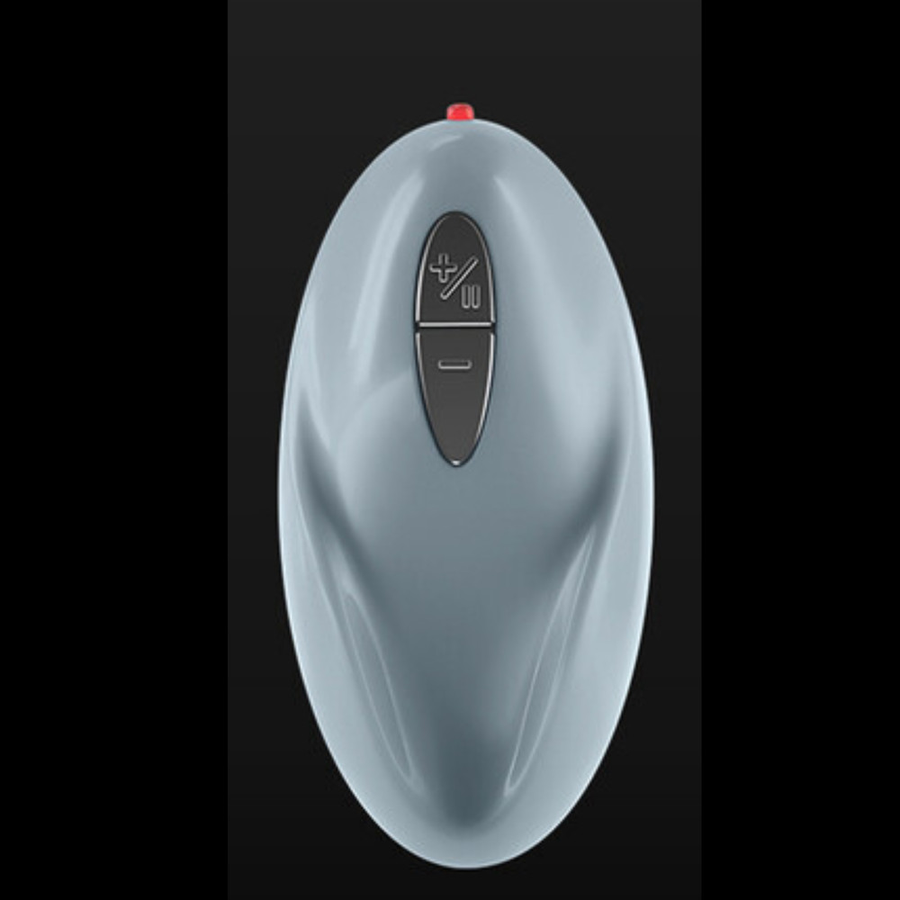 Rechargeable Waterproof Silicone Thrusting & Vibrating Anal Plug With Remote