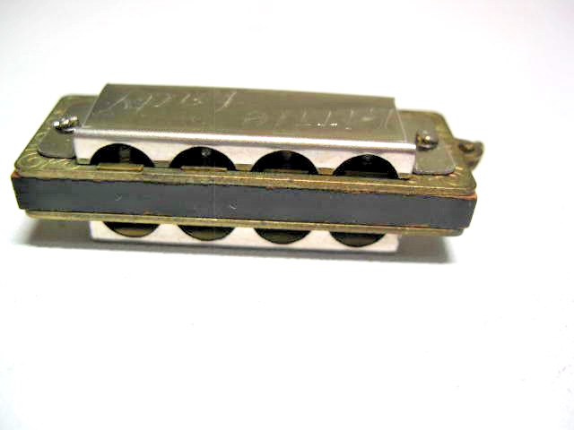 Vintage Hohner Little Lady Harmonica W/Case Germany