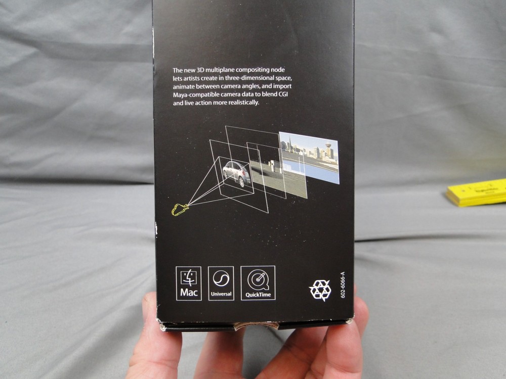 Apple Shake 4 Advanced Digital Compositing with Serial Numbers Big Box