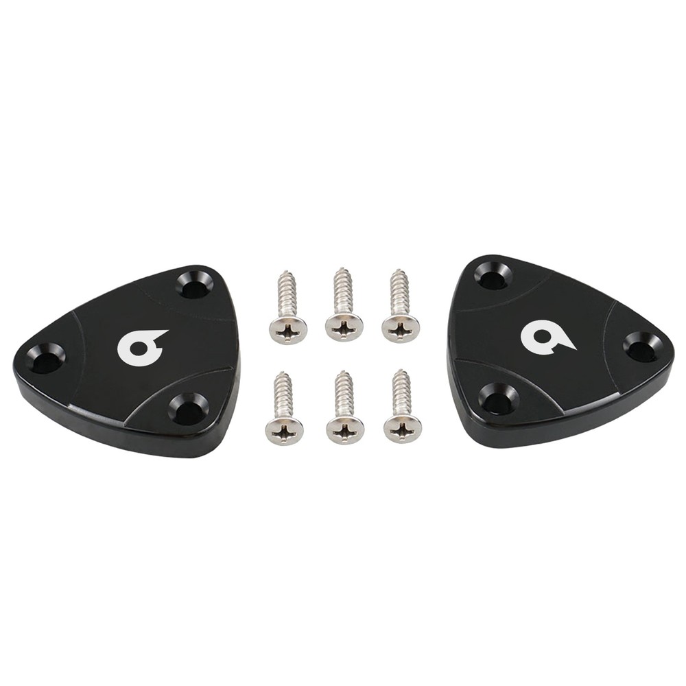 Pair Sun Visor Plates Replacement For Chevy Camaro For Firebird
