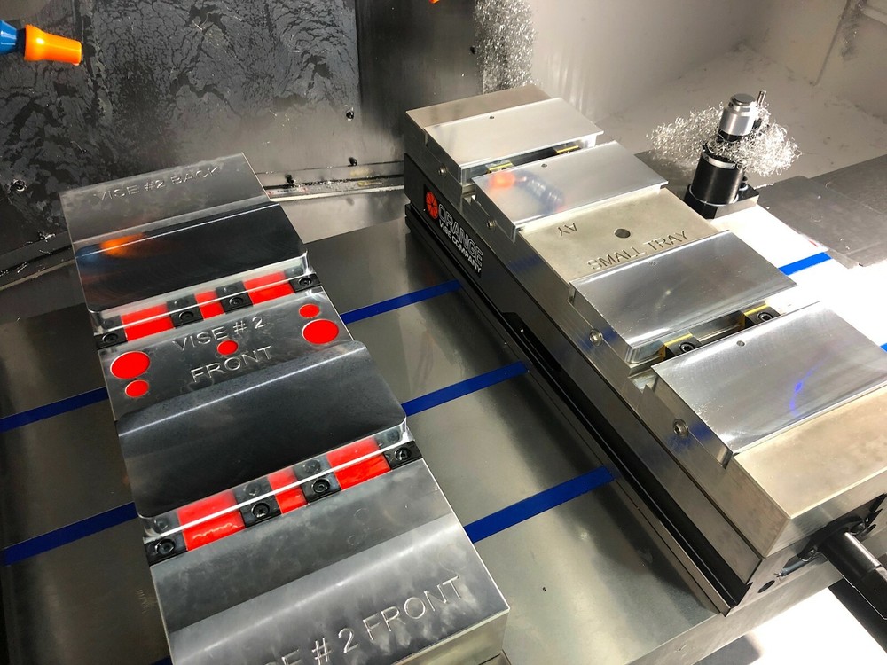223 Remington Reloading block Tray Loading CNC Made from Solid Billet Aluminum