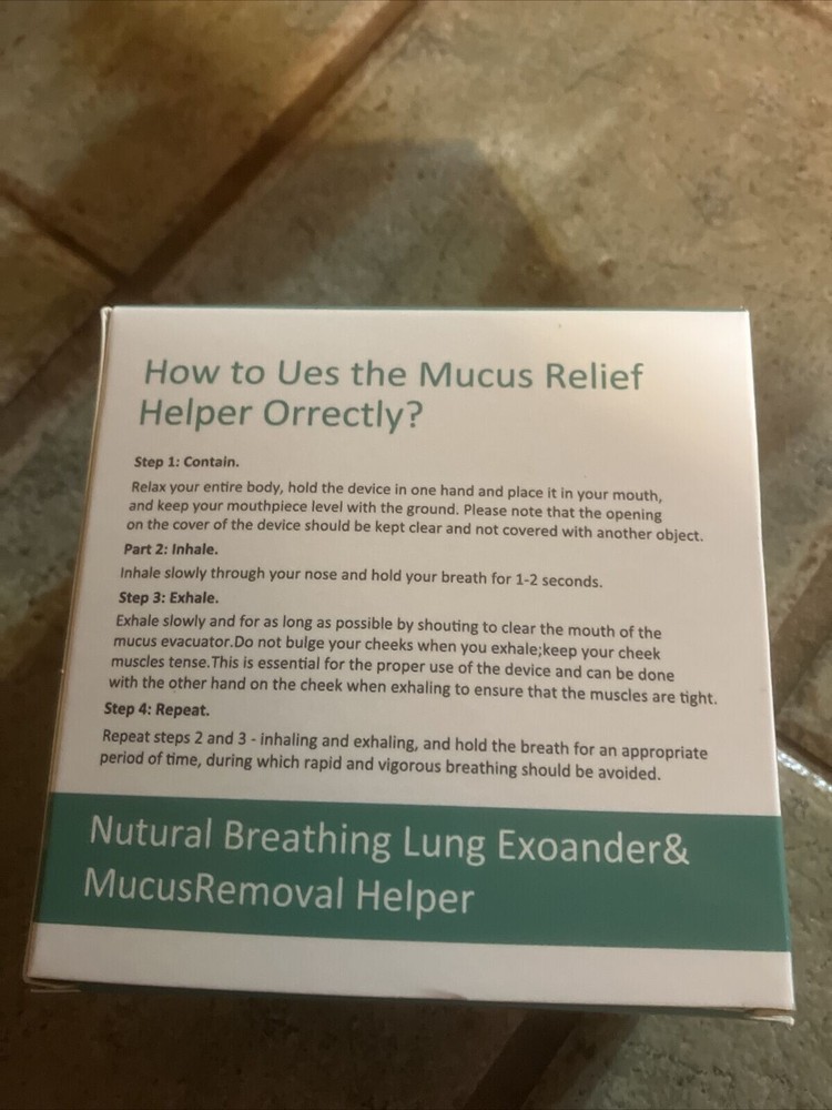 Lung Expansion & Mucus Relief Helper