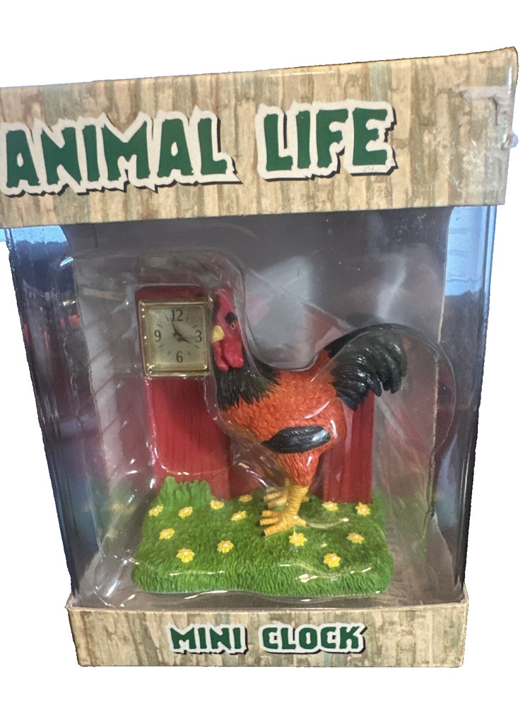 Novelty Roaster With Clock