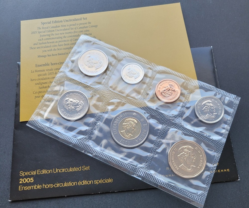 *** COMBO 2005 CANADA PROOF LIKE ROYAL MINT SETS ***