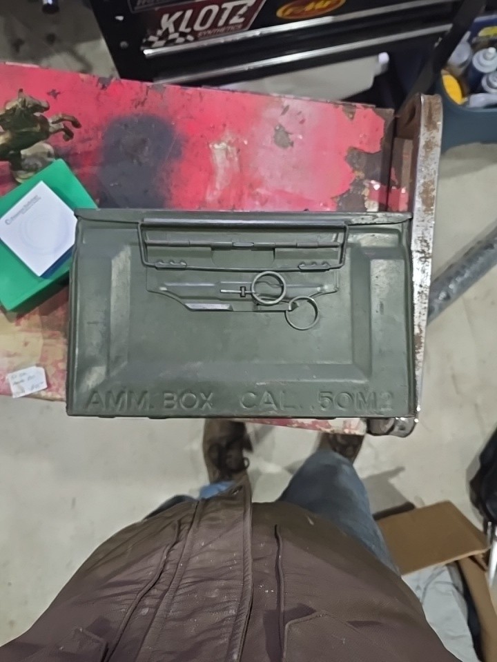 Vintage .50 Cal. M2  Ammo Box