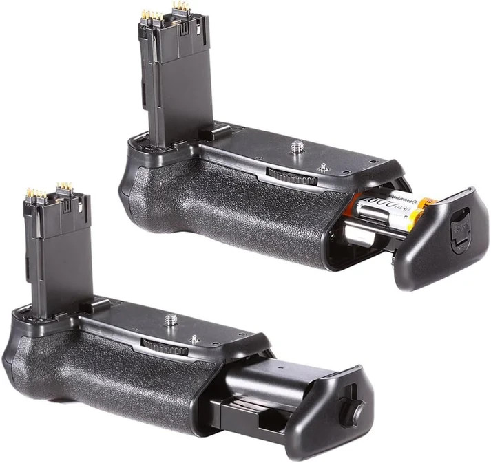 Battery Grip (Replacement for BG-E14), Vertical Grip with Shutter/Function Butto