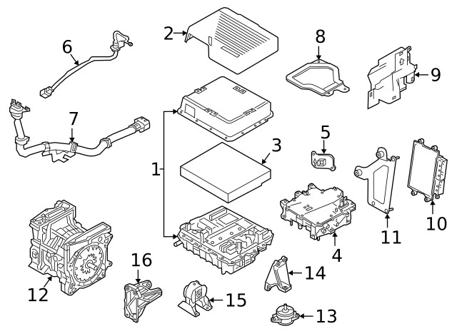 Genuine Nissan Control Module 23740-5SA6B