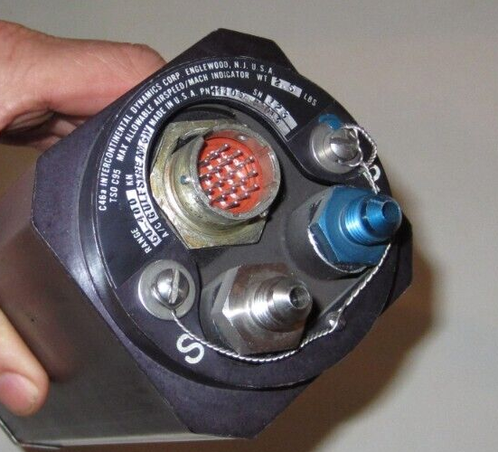 MACH AIRSPEED INDICATOR GIV GULFSTREAM IV INTERCONTINENTAL DYNAMICS 44105-K2013