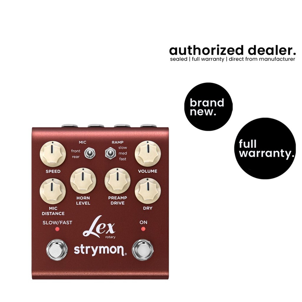 Strymon Lex V2 | Rotary Speaker Simulator | Guitar Effect Pedal