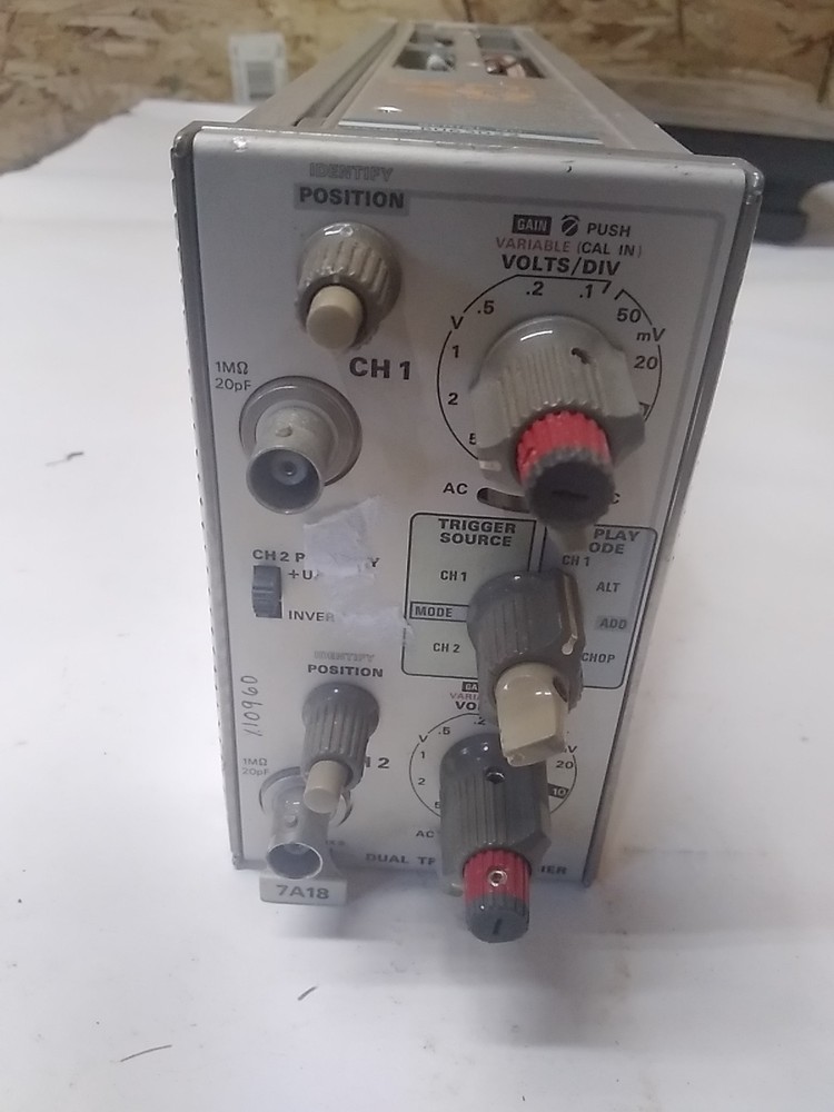 Dual Trace Amplifier Plug In B065022