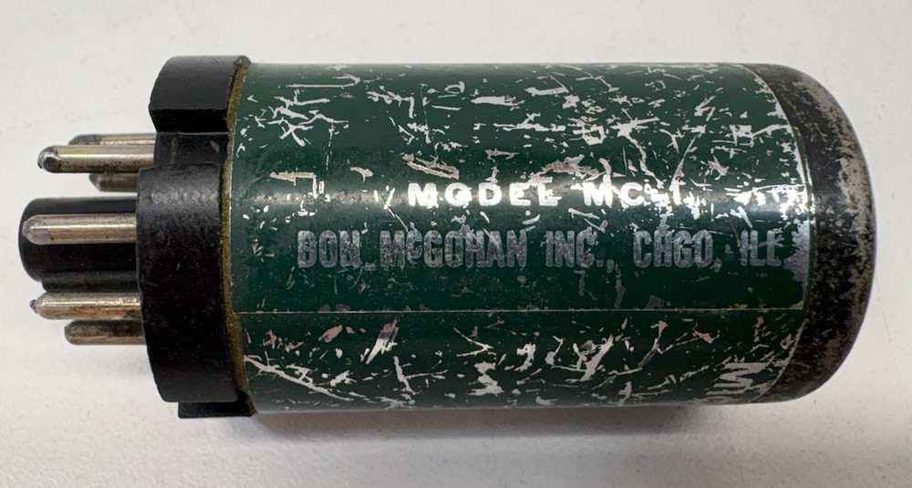 Don McGohan MC-1 Vintage Microphone / Audio Module Octal Plug – Tested Coils