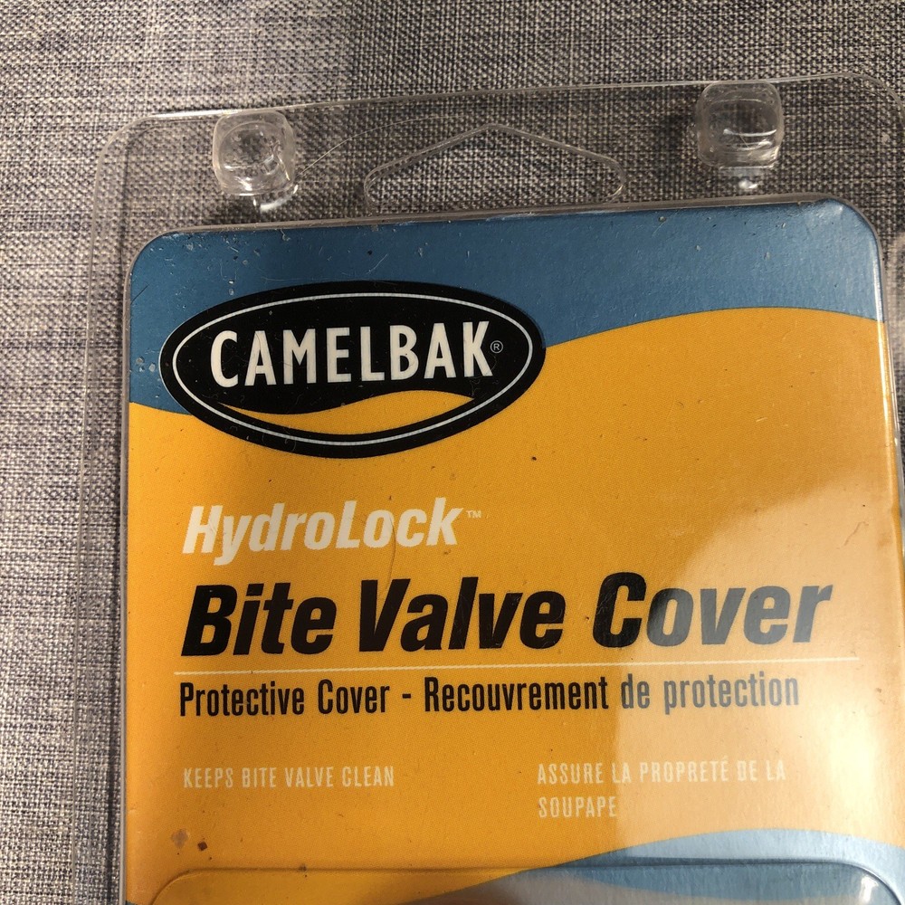 NEW Camelbak HydroLock Bite Valve Cover Protective Cap Hydration Pack Blue