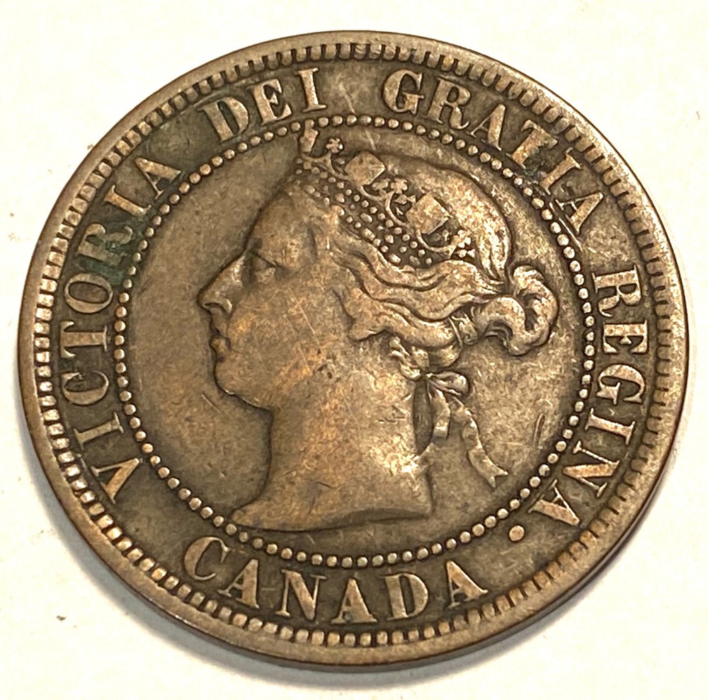 1888 Canada Large Cent Higher Grade #10