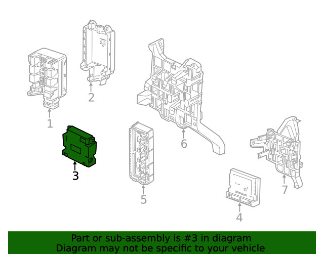 Genuine GM Control Module 13534928