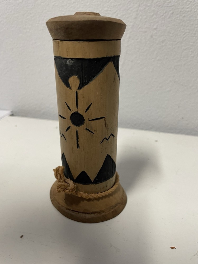 Handmade bamboo rainstick