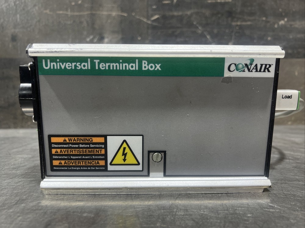 CONAIR material Hopper Universal Terminal Box Model UTB-24-D. Item ID 2