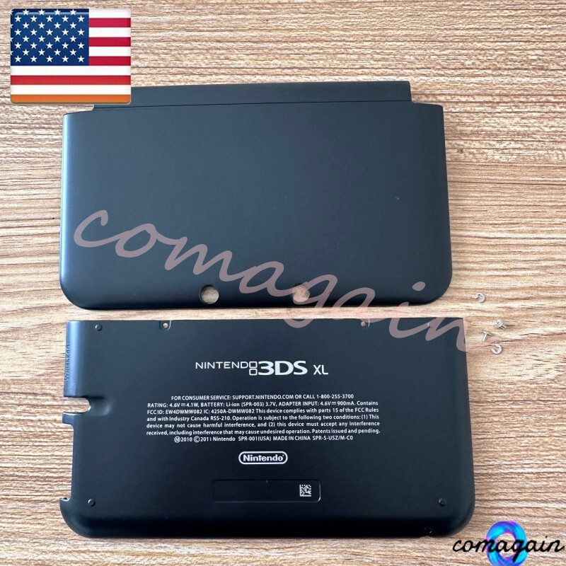 Front + Back Housing Shell Case Cover Replace For Nintendo 3DS XL/LL Old Console