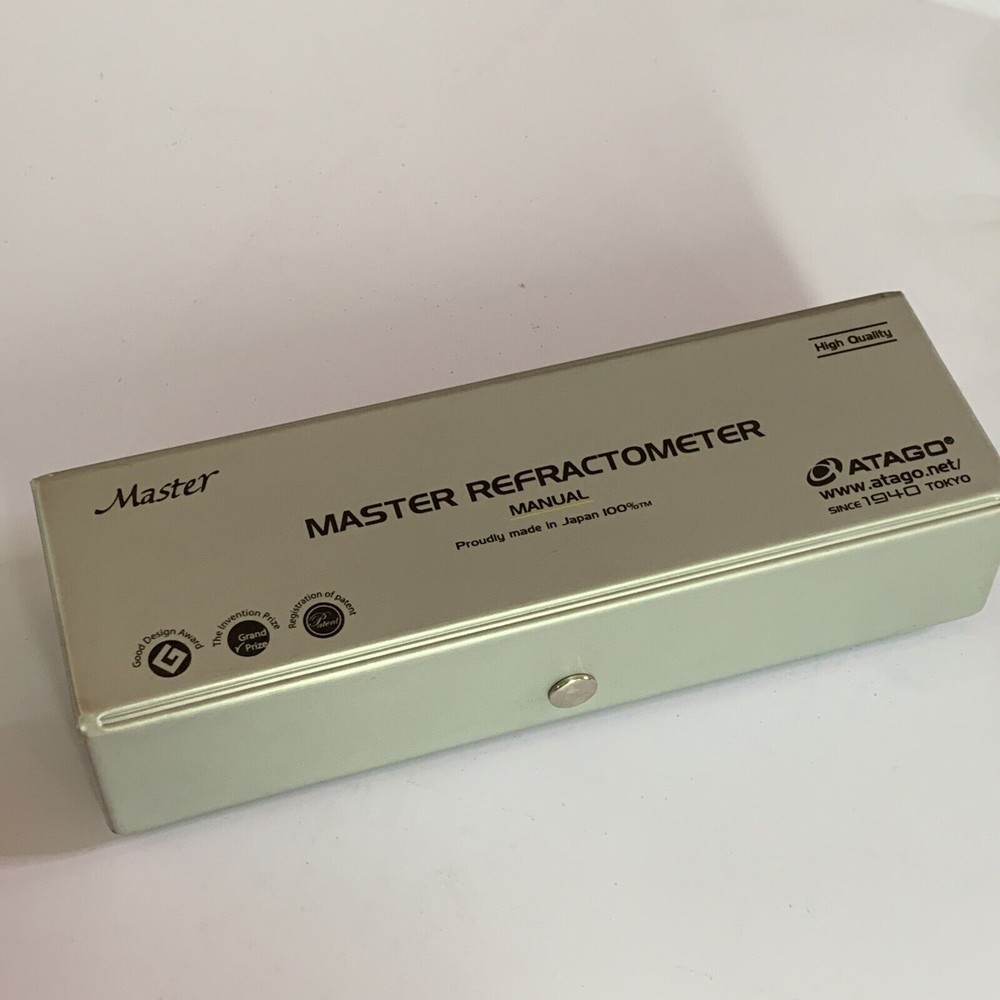 Atago Master Refractometer Brix 0.0-33% Master-M 2313 Handheld Made in Japan