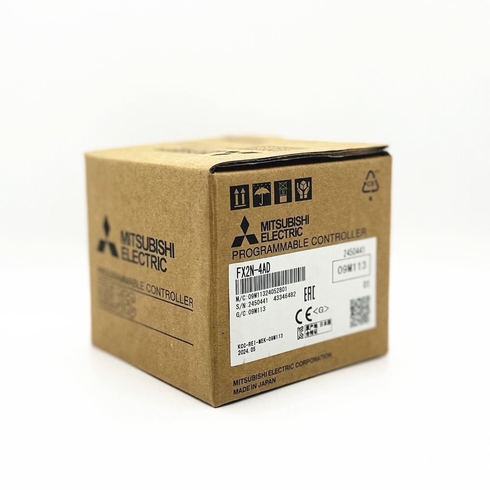 Mitsubishi Expansion Module FX2N-4AD Programmer Controller 4-channel input