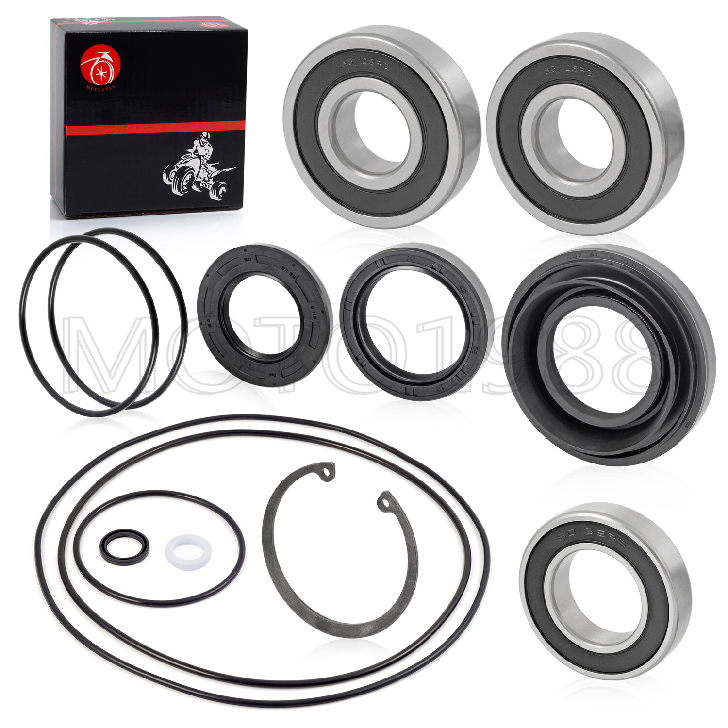 Rear Axle Wheel seal bearing kit 2000-2006 For HONDA Rancher 350 ES S TRX350