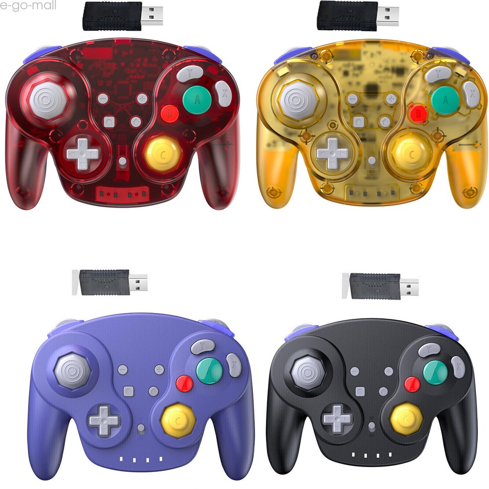 Wireless Gamecube Controller USB Receiver for Switch PC/ NGC Adapter for Wiii GC