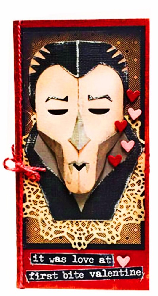 Sizzix Thinlits Vampire 8-PK set #660960 Retail $19.99 by Tim Holtz - SO FUN!!
