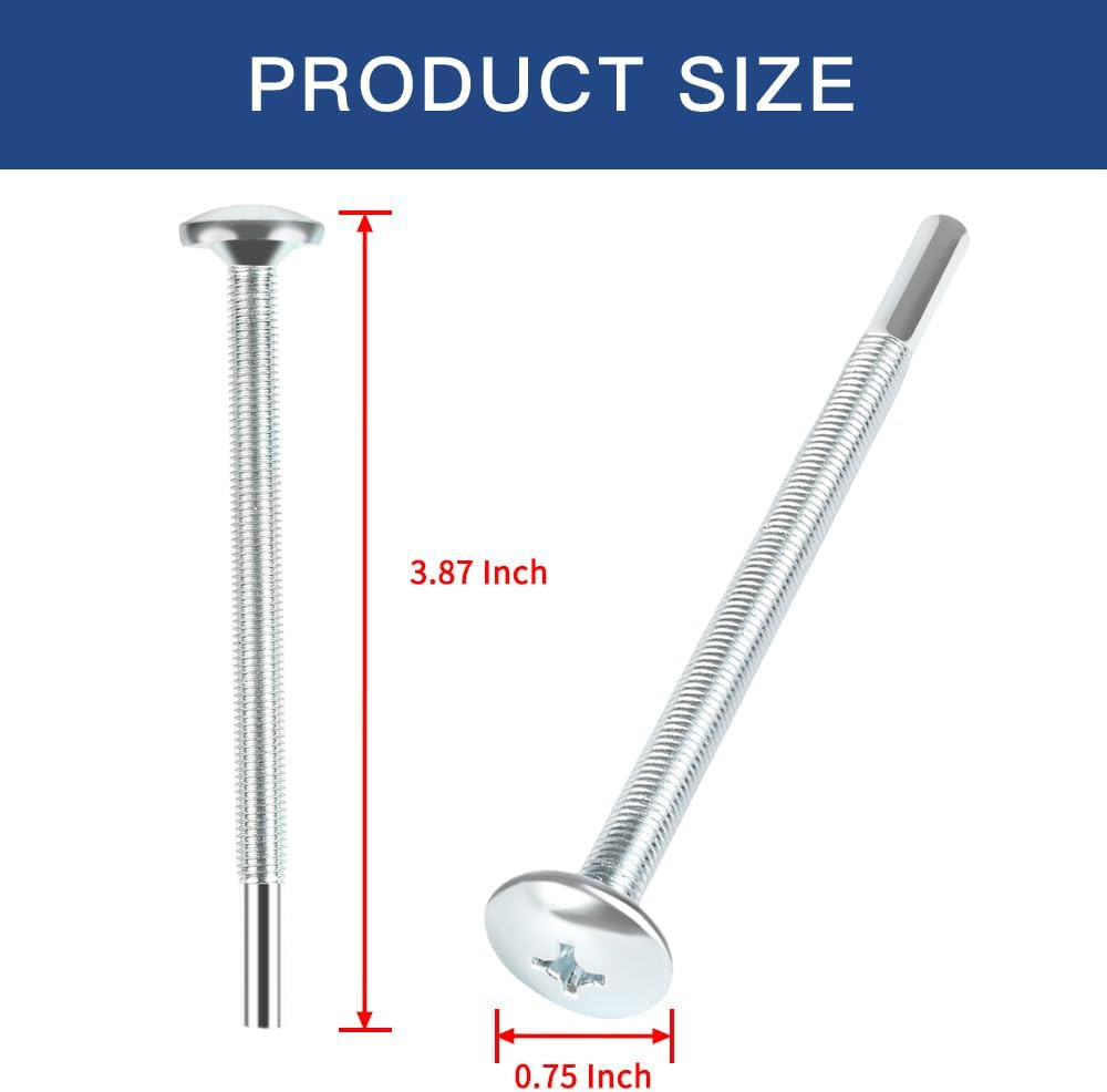 GE Microwave Mounting Bolt Kit - 3 Pack for Easy Installation