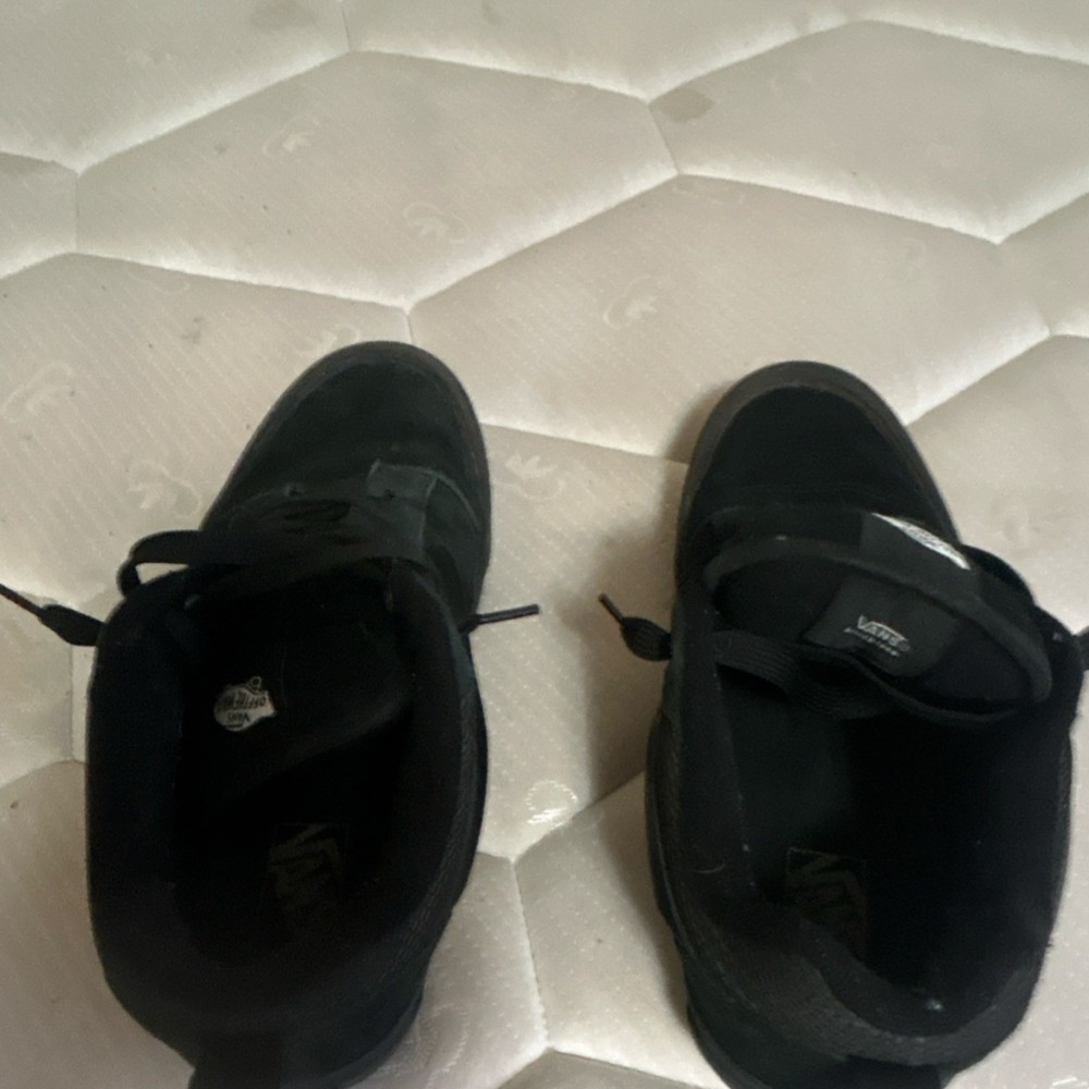 VANS Black Skateboarding Shoes