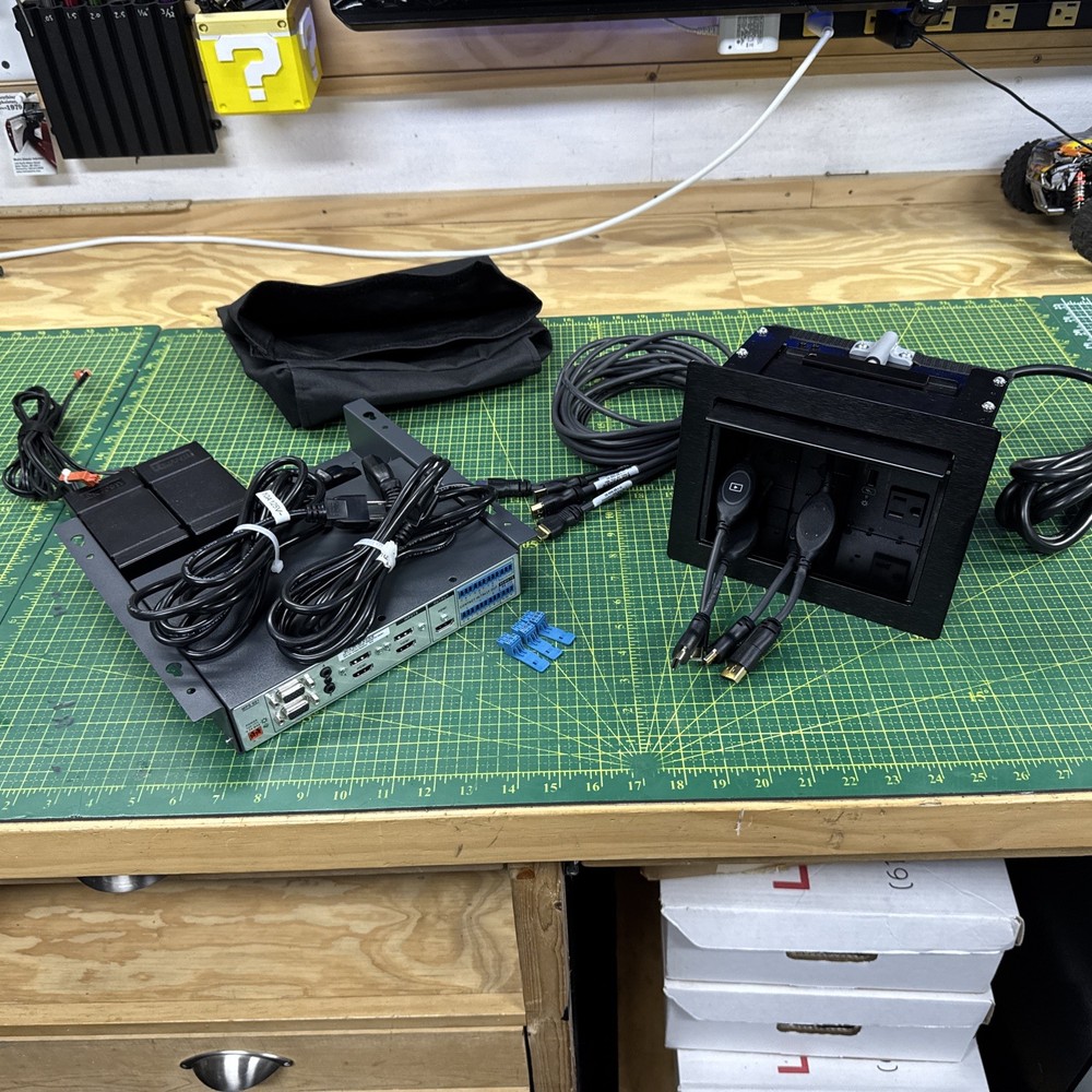 EXTRON HSA CABLE CUBBY 700 conference room  table package