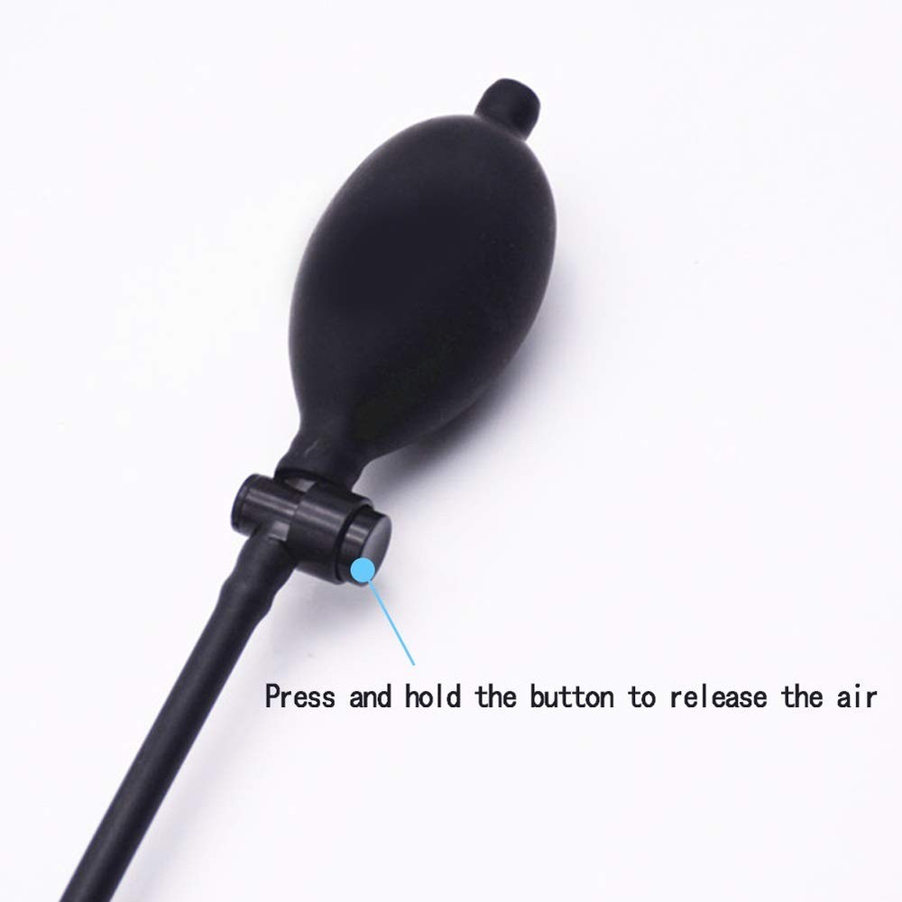 Air Pump Wedge Alignment Tool Inflatable Shim Powerful Square 2pcs, Black