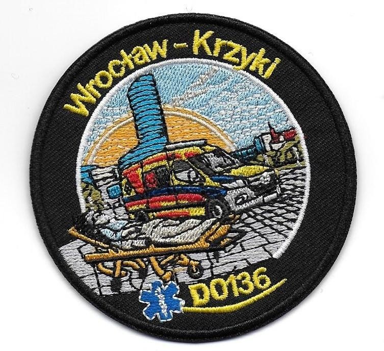 POLAND EMERGENCY AMBULANCE PATCH