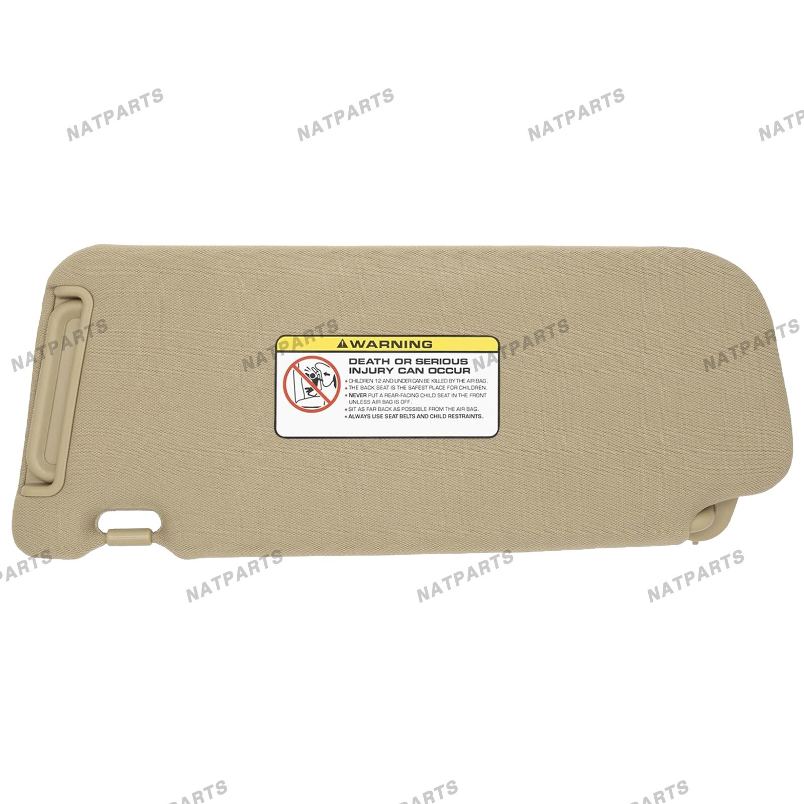 Right Passenger Sun Visor w/Light for Hyundai Santa Fe 2006-2009 852200W110J9