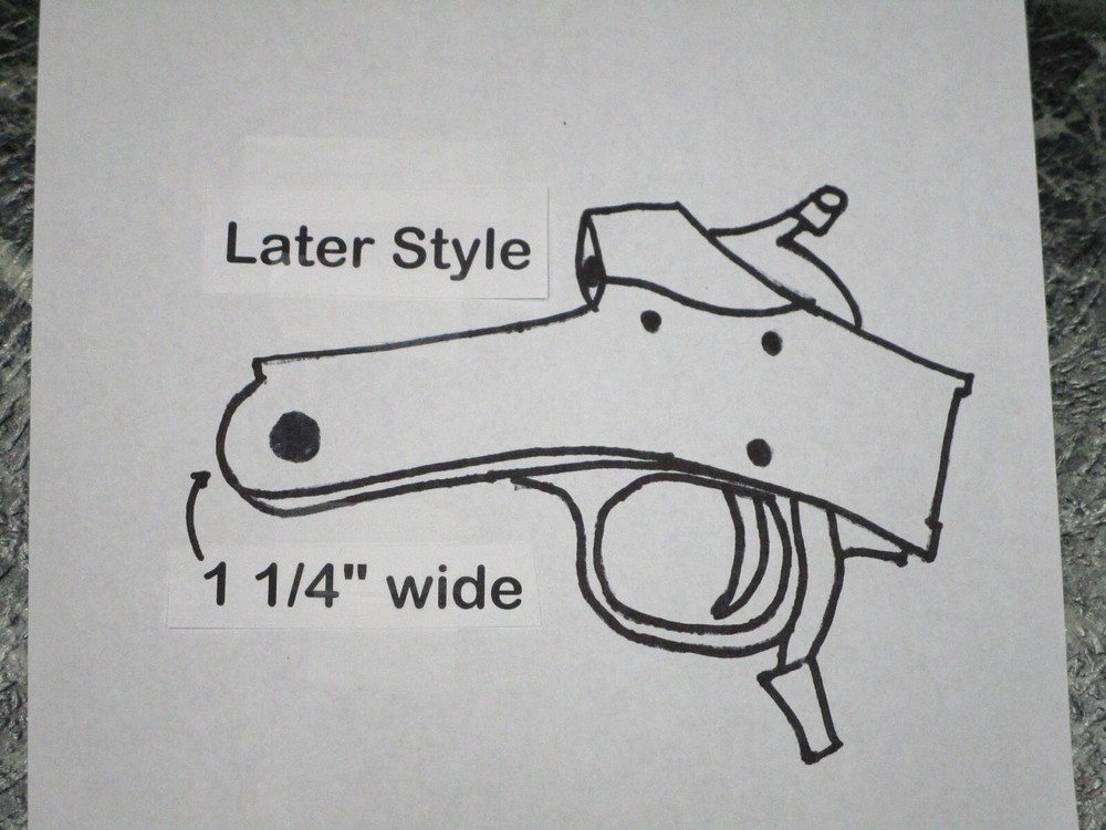 #7 CVA Trigger Parts for (Later) Optima, Optima Pro & Wolf (UNFIRED)
