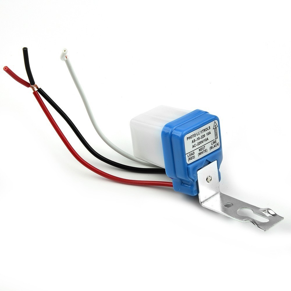 AC 220V 10A Automatic Street Light Switch Photo Controller Street Light Sensor