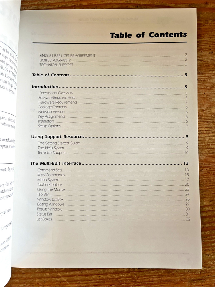 American Cybernetics Manual Multi-Edit Version 8 Getting Started Guide Book