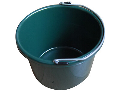 Utility Bucket, Green Resin, 8-Qts.