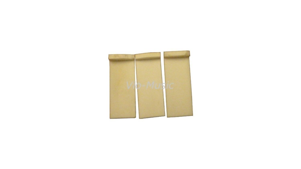 3 Pc. Bone Violin, Viola Bow Tips, Great Strength