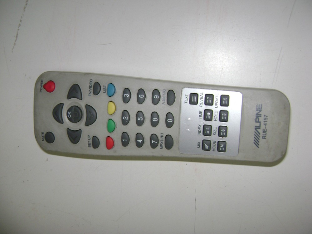 ALPINE RUE-4157 REMOTE CONTROL USED