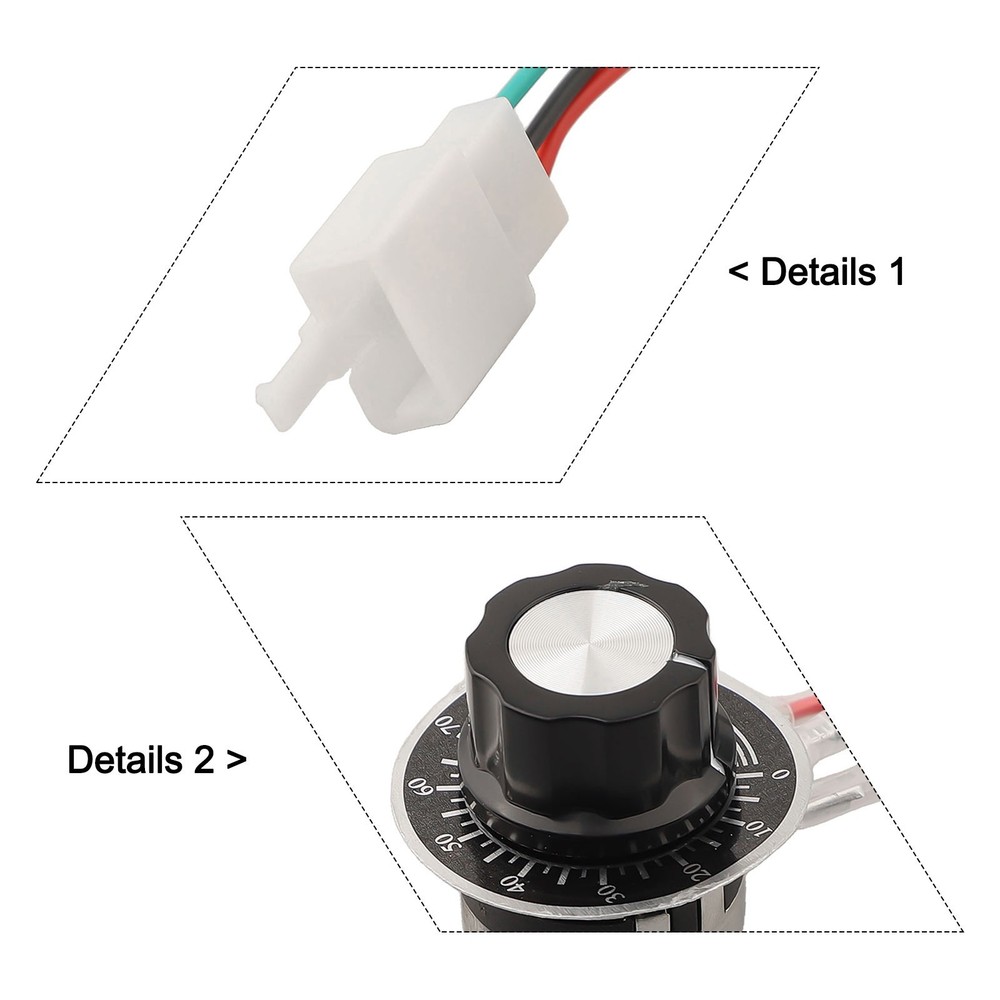 Potentiometer Throttle Button for Efficient For Electric Cart Operation