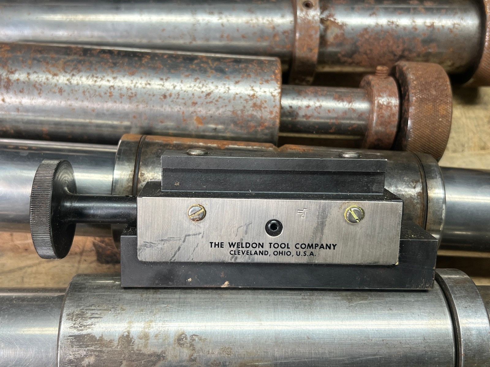 WELDON ENDMILL SHARPENING AIRFLOW FIXTURE package Nice