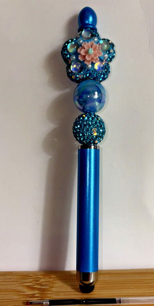 HANDCRAFTED BEADED PEN & NOTE PAD SET -believe in you