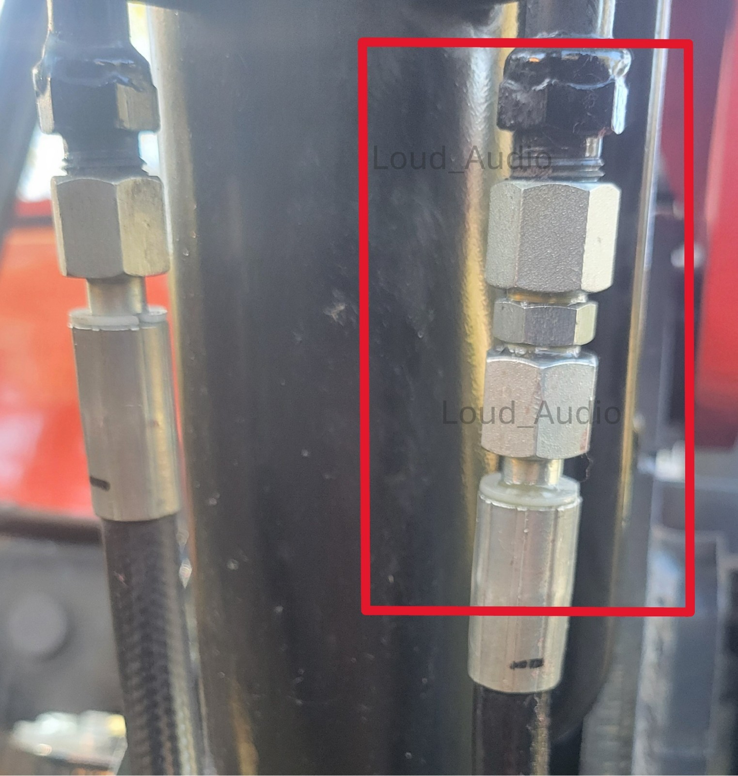 Hydraulic Flow Control Fitting - Mini Excavator - AGT - Thumb - Reduce Jerkiness