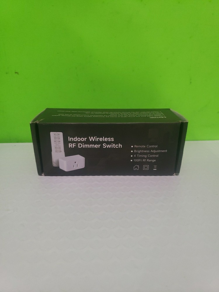 Plug in Dimmer Switch for Lamp with Timer, Remote Control Indoor Dimmer Switch