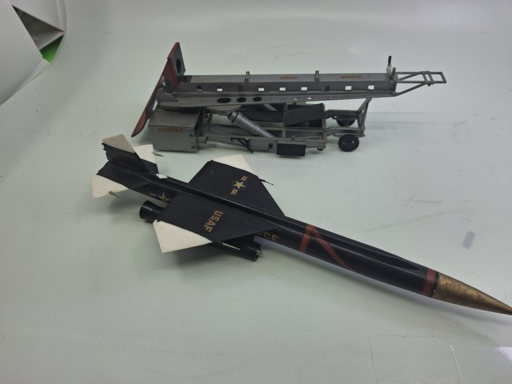 1958 Boeing Bomarc IM-99 Missile & Mobile Launching Platform Set 👀 🚀 🔥