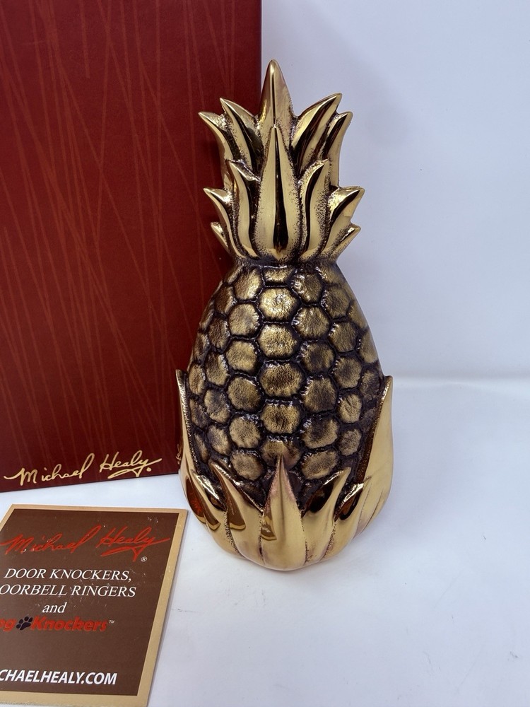 Michael Healy Premium Bronze Pineapple Door Knocker